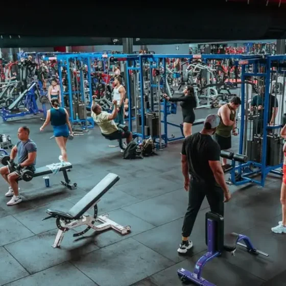 The main training floor