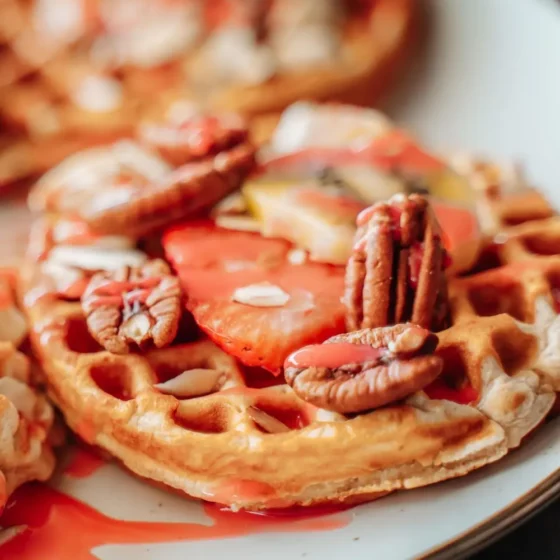 Protein waffle